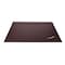 Dacasso Chocolate Brown Leather 38" x 24" Top-Rail Desk Pad PR-3451 - alternate 2